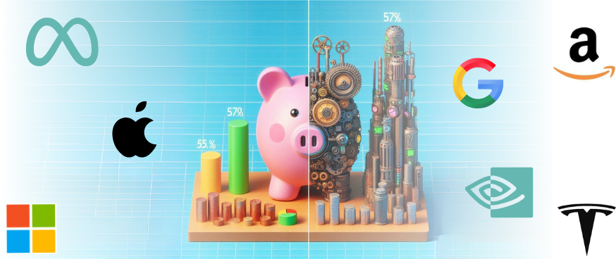 Velkolepá sedmička: Minisrovnání aktuálního stavu akcií největších technologických gigantů I.