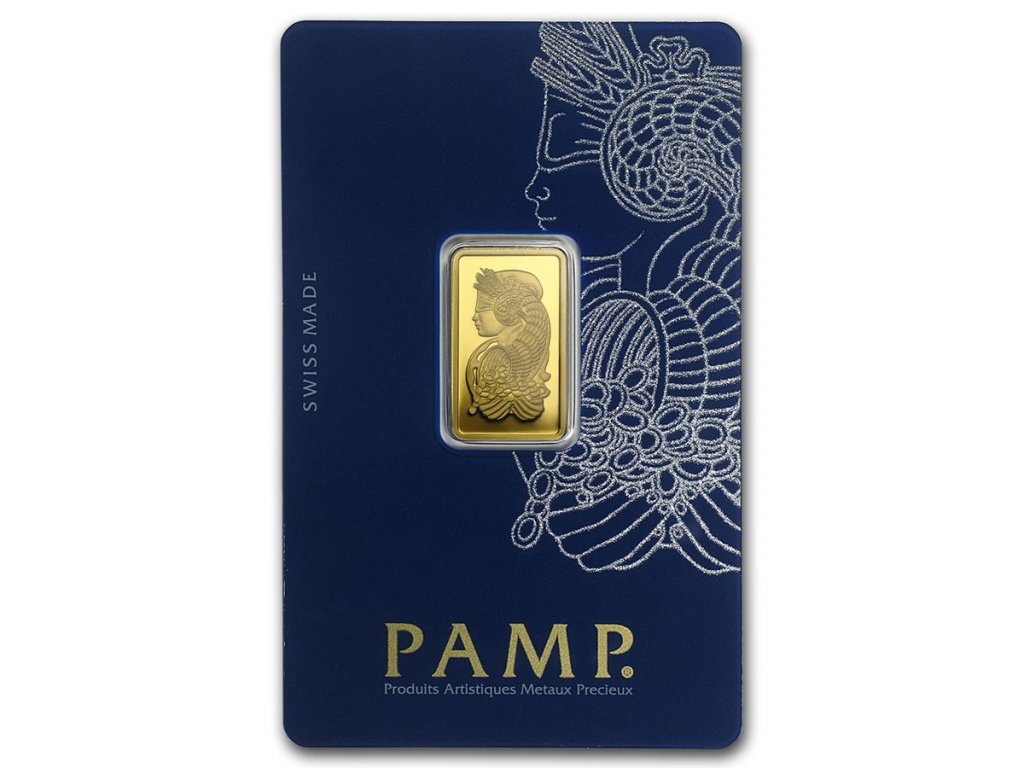 5 gram gold bar pamp suisse lady fortuna veriscan in assay 82247 Slab