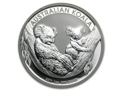 2011 australia 1 oz silver koala bu 59018 Obv