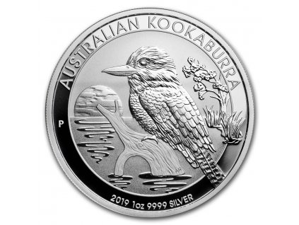 2019 australia 1 oz silver kookaburra bu 171689 slab