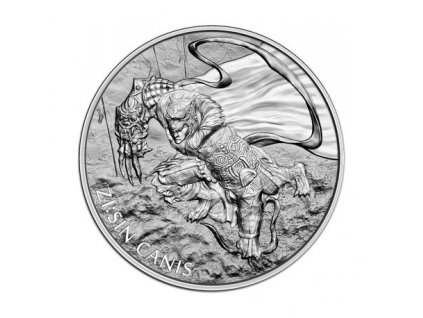 1 oz silver zisin canis 2018 south korea