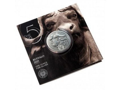 1 oz silver sam big five buffalo 2021 rand 5