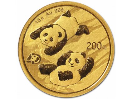 2022 china 15 gram gold panda bu sealed 240903 obv
