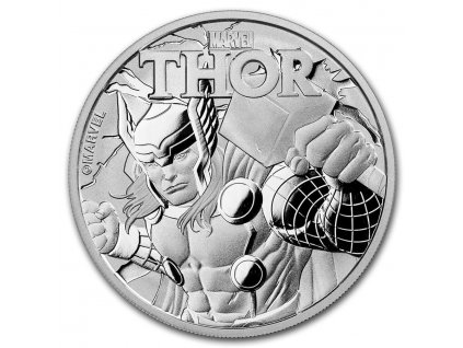 2018 tuvalu 1 oz silver 1 marvel series thor bu 155380 Obv