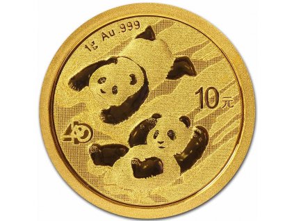 2022 china 1 gram gold panda bu sealed 240906 obv