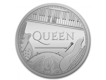 2020 great britain 1 oz silver music legends queen bu 208955 slab