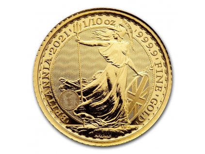 2021 great britain 1 10 oz gold britannia bu 224668 obv