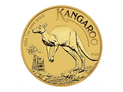 australia 2024 kangaroo au9999 1oz