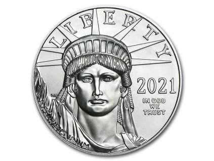 2021 1 oz american platinum eagle coin bu 218766 slab
