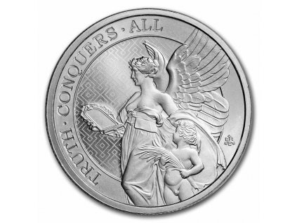 2022 st helena 1 oz silver 1 queens virtues truth bu 249726 obv