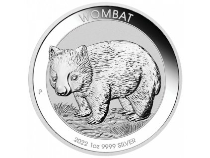 02 Wombat 2022 1oz Silver Bullion Coin StraightOn LowRes 600x600