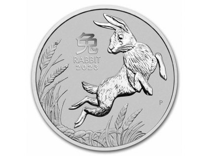 2023 australia 1 oz platinum lunar rabbit bu series iii 260818 slab