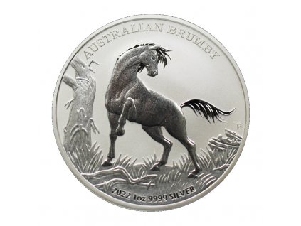 1 oz silver australian brumby horse 2022 1