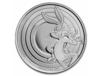 2022 samoa 1 oz silver looney tunes bugs bunny bu 247313 slab