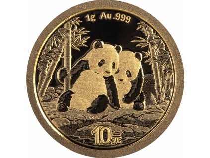 2026 china 1 gram gold panda bu sealed 322486 obv