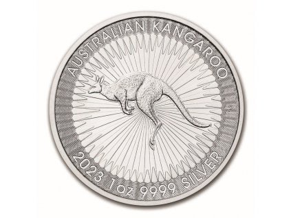 2023 australia 1 oz silver kangaroo bu 262566 Slab