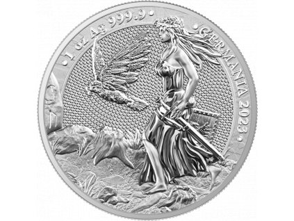 germania 2023 1 oz silver bu a 900