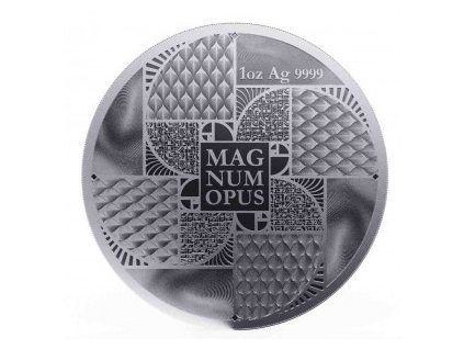 2023 1 oz niue magnum opus silver coin rev