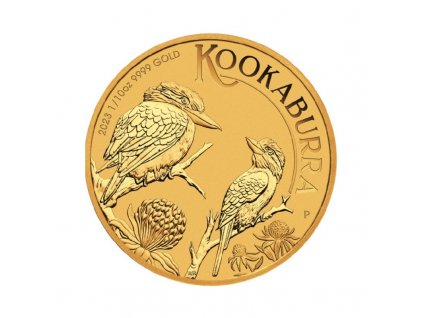 australia 2023 kookaburra au9999 110 oz