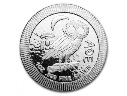 2021 niue 1 oz silver 2 athenian owl stackable coin 225986 obv