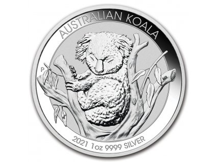 2021 australia 1 oz silver koala bu 218836 slab
