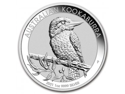 2021 australia 1 oz silver kookaburra bu 218815 slab