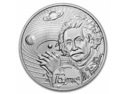 1 oz silver icons of inspiration 2022 albert einstein