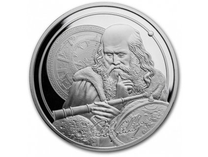 1 oz silver icons of inspiration 2021 galileo