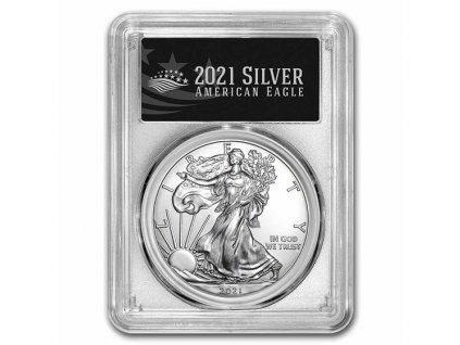 2021 silver eagle type 1 ms 70 pcgs last production black 234190 slab