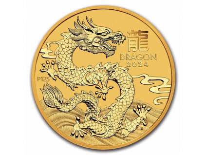 2024 australia 10 oz gold lunar dragon bu series iii 285681 slab