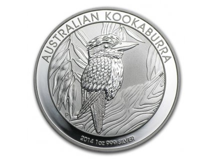 2014 australia 1 oz silver kookaburra bu 78049 Slab