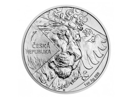 2024 1oz niue czech lion silver coin reverse