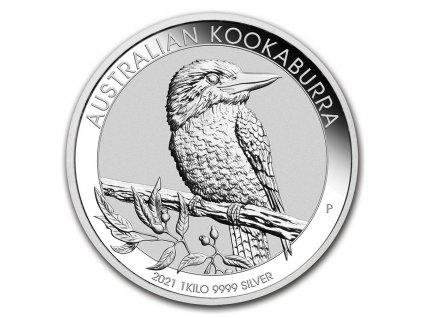 2021 australia 1 kilo silver kookaburra bu 218833 slab