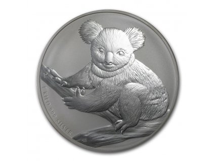 2009 australia 1 kilo silver koala bu 43882 Obv