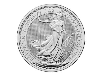Stříbrná mince Britannia 1 oz 2025