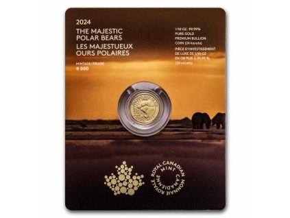 2024 canada 1 10 oz gold 5 the majestic polar bears 293635 rev