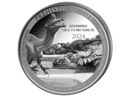 pol pm Congo Prehistoric Life II Suchomimus 1 uncja Srebra 2024 10818 1