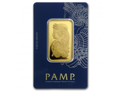 1 oz gold bar pamp suisse lady fortuna veriscan in assay 82236 slab