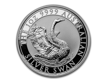 2020 australia 1 oz silver swan bu 207677 slab