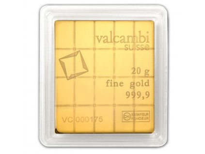 20 x 1 gram gold valcambi combibar in assay 81533 Rev