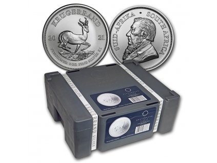 2021 500 coin south africa 1 oz silver krugerrand monster box 225361 slab