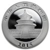 2015 china 1 oz silver panda bu in capsule 84931 Obv