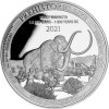 kongo prehistorical life 4. ausgabe 2021 wollmammut 1 oz silber vs