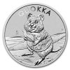2020 australia 1 oz silver australian quokka bu 217471 slab