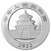 2022 china 30 gram silver panda bu in capsule 237220 obv