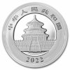 2022 china 30 gram silver panda bu in capsule 237220 a