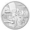 2021 p tuvalu 1 oz silver the simpsons marge and maggie bu 242006 slab