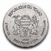 2020 republic of chad 5 oz silver chariot of war antiqued 234176 obv