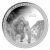 2022 democratic rep of congo 1 oz silver gigantopithecus ape 248681 obv
