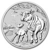 2021 australia 1 oz silver lunar ox bu series iii 217481 obv